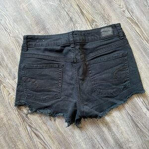 AE black stretch shorts